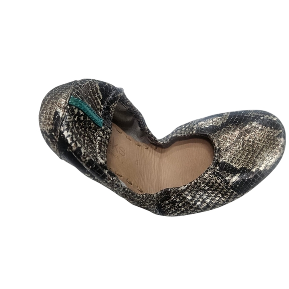 Tieks Gavriela Leather Snakeskin Ballet Flats Women's 5 - Picture 5 of 9